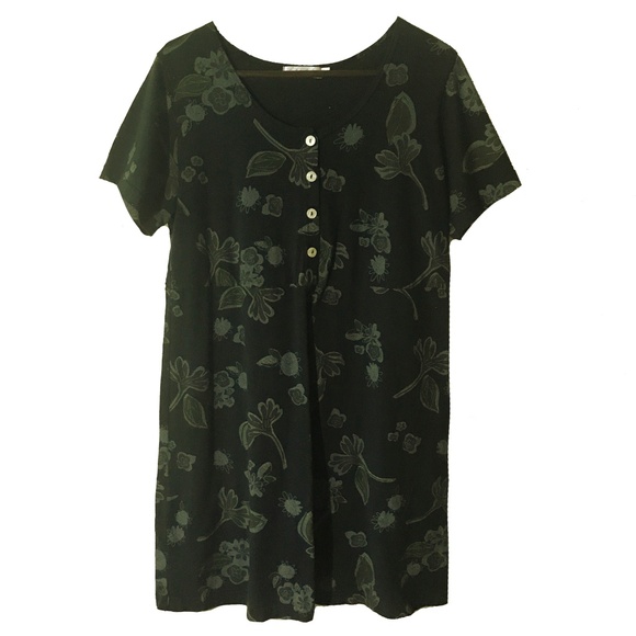 Fresh Produce Black & Tan Dress Size M - Picture 1 of 4